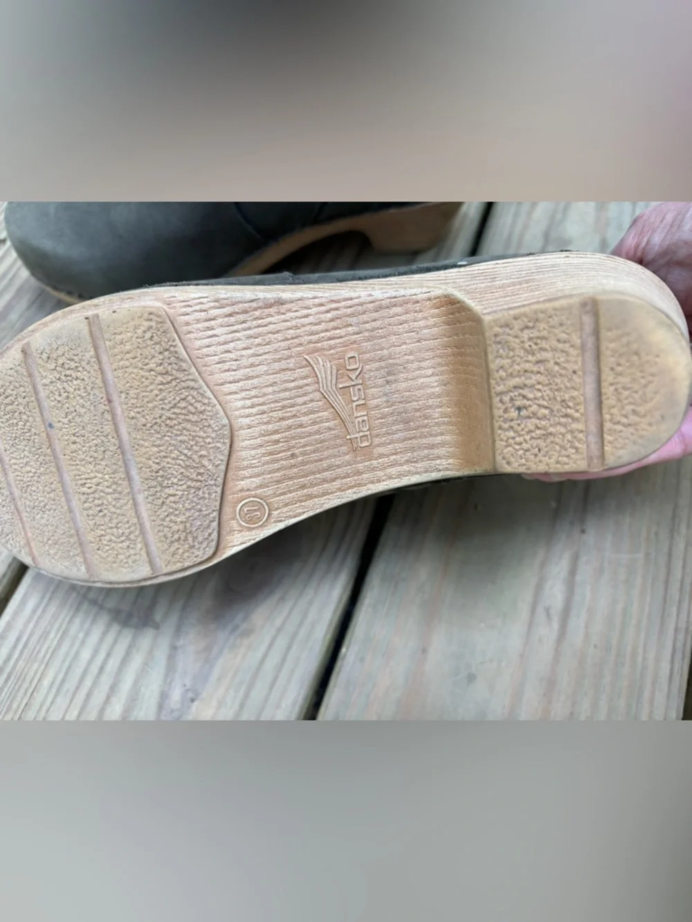 Dansko Olive Suede Maria Ankle Bootie 6.5